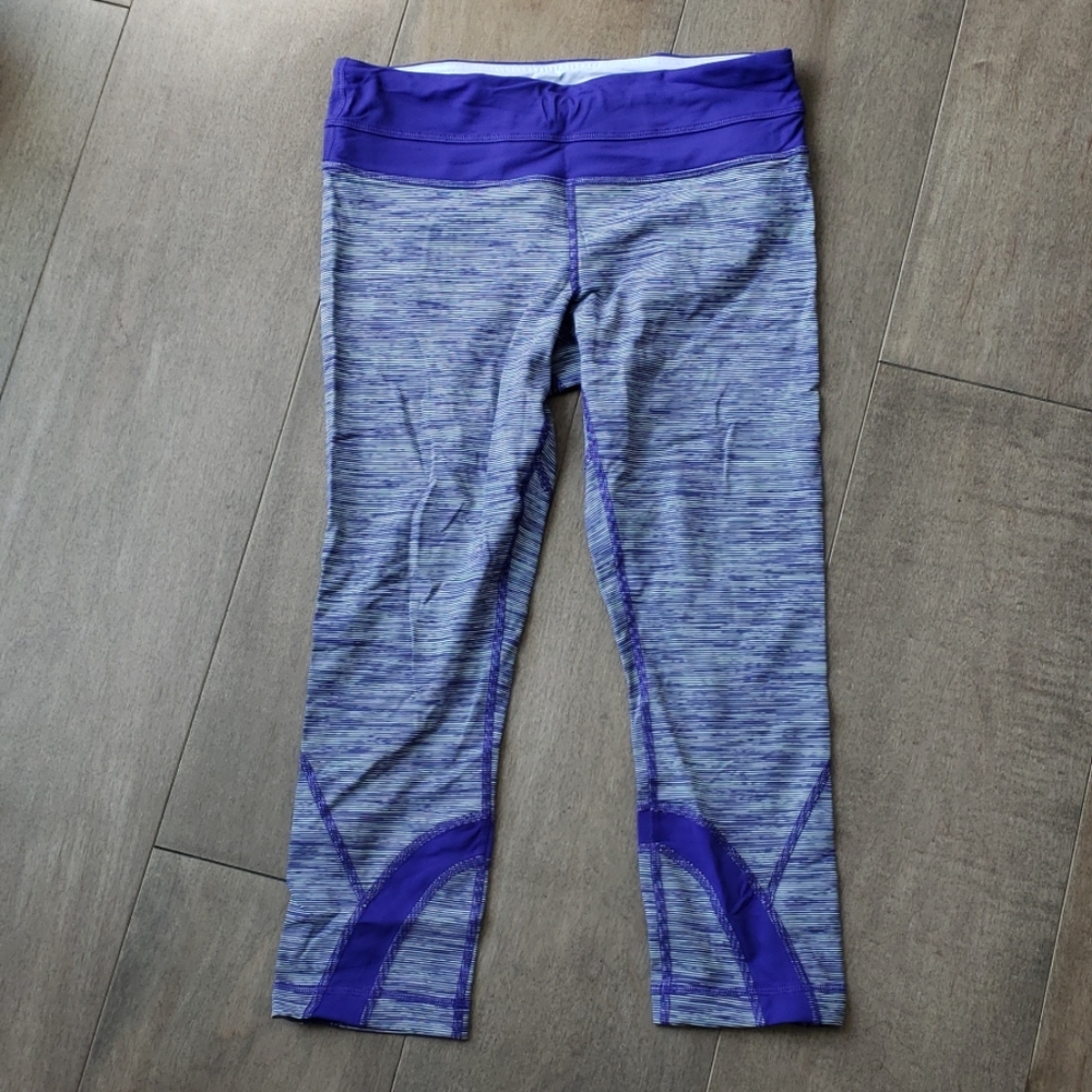 Lululemon Run Inspire Cropped Leggings - size 6